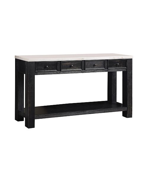 Furniture Of America Benley Marble Top Sofa Table Reviews