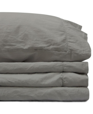 Jennifer Adams Relaxed Cotton Sateen King Sheet Set Bedding