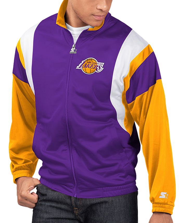 Lakers sales track jacket