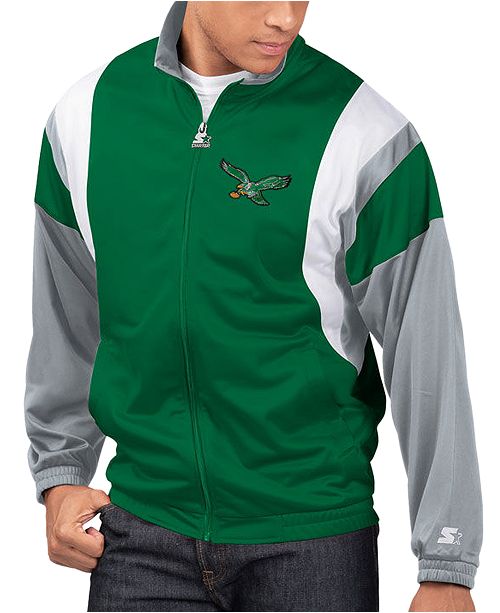 Starter Men S Philadelphia Eagles The Contender Track Jacket
