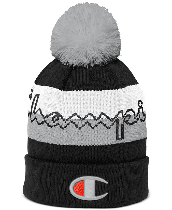 Champion pom beanie discount