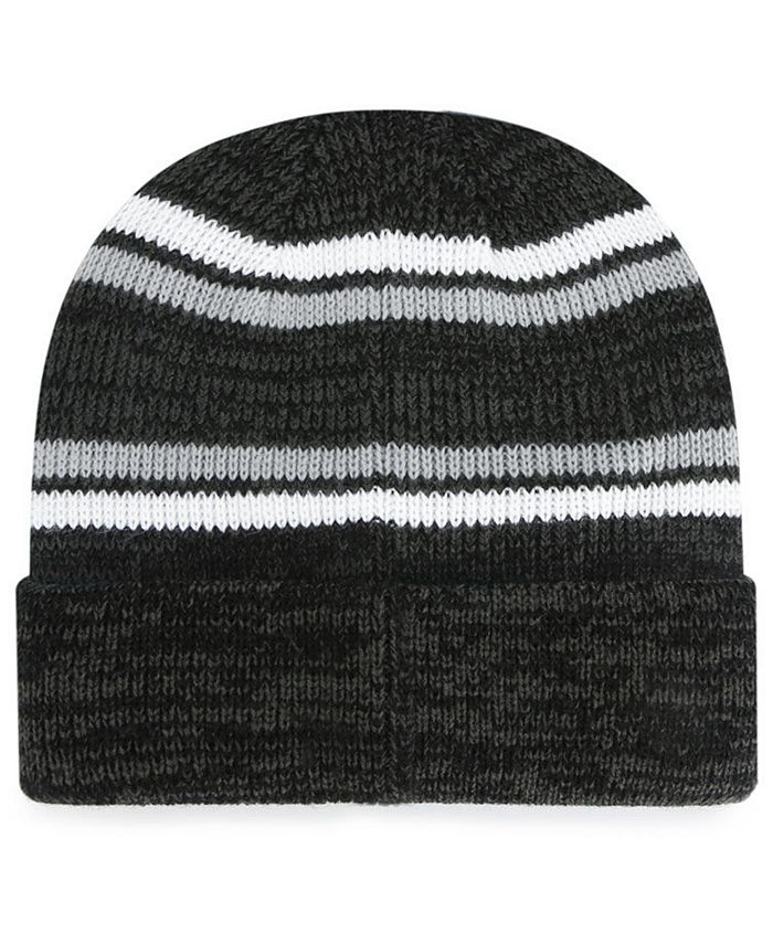 '47 Brand Brooklyn Nets Marled Stripe Cuff Knit Hat - Macy's