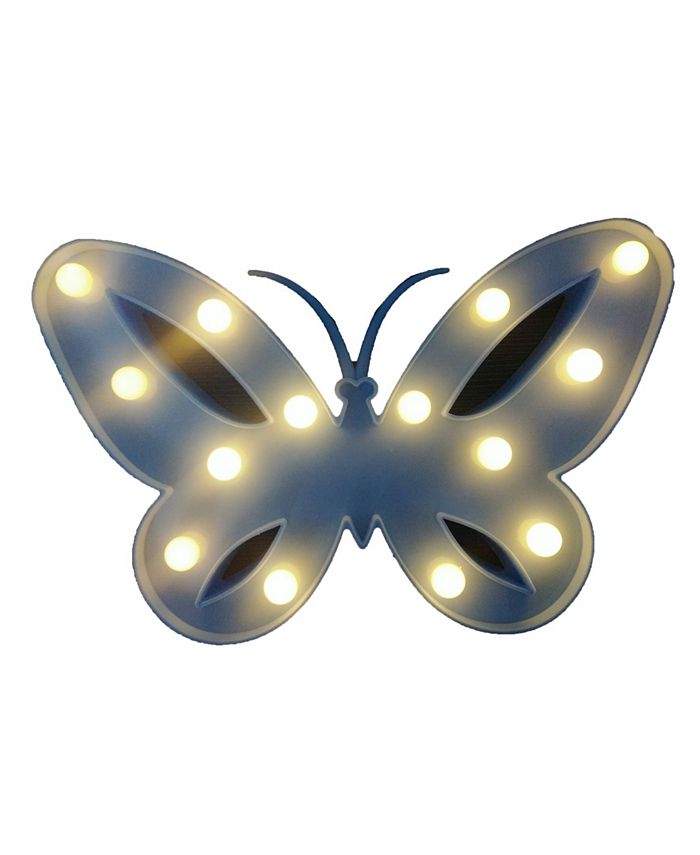Creative Motion BatteryOperated Butterfly Light with 14 Lights Runs