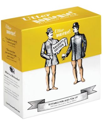 Utter Nonsense Naughty Edition - Gioco Di Società Per Adulti (18+) Con Accenti E Frasi Divertenti - 4-20 Giocatori - 3
