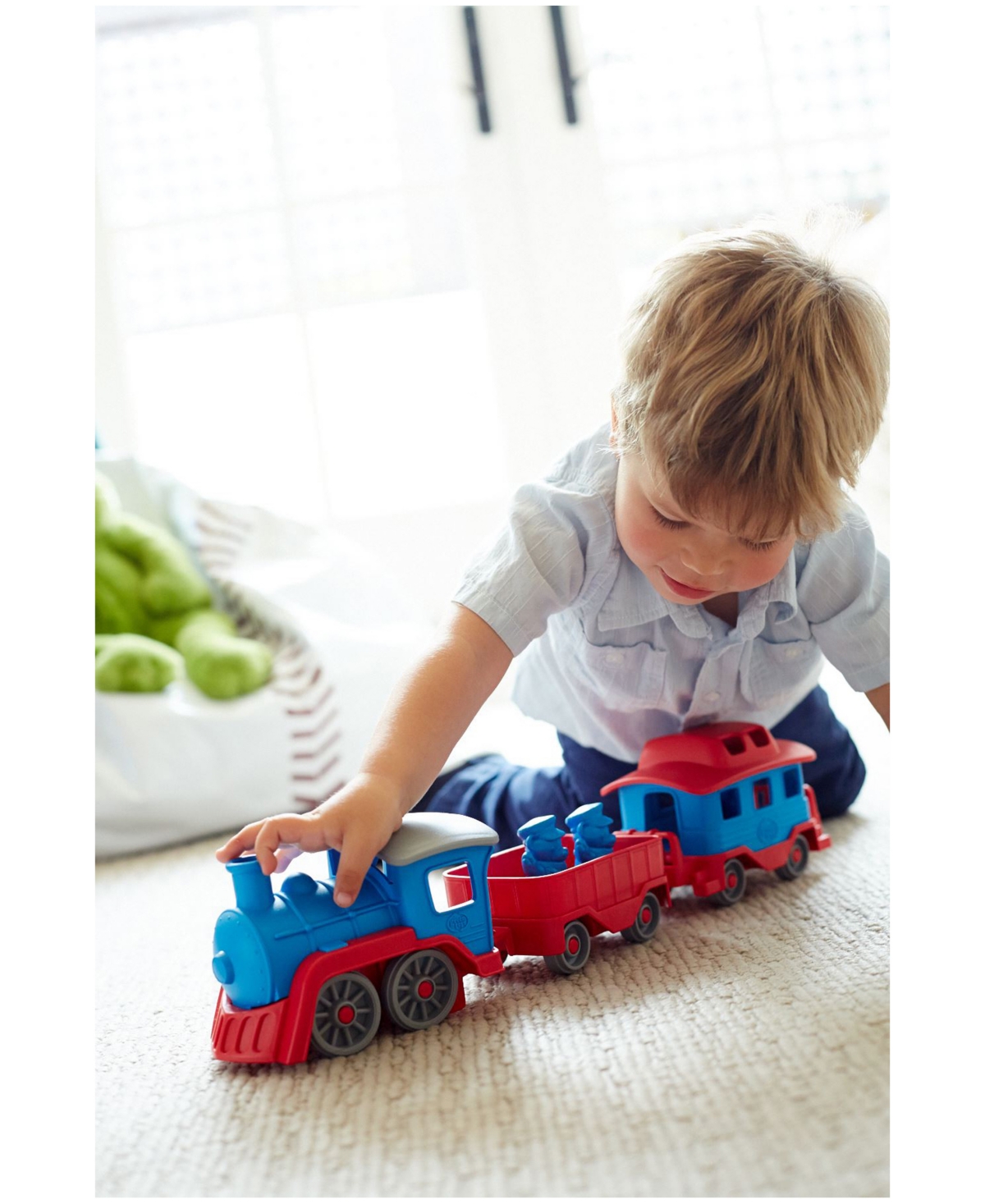 Green Toys Train Set In Multi