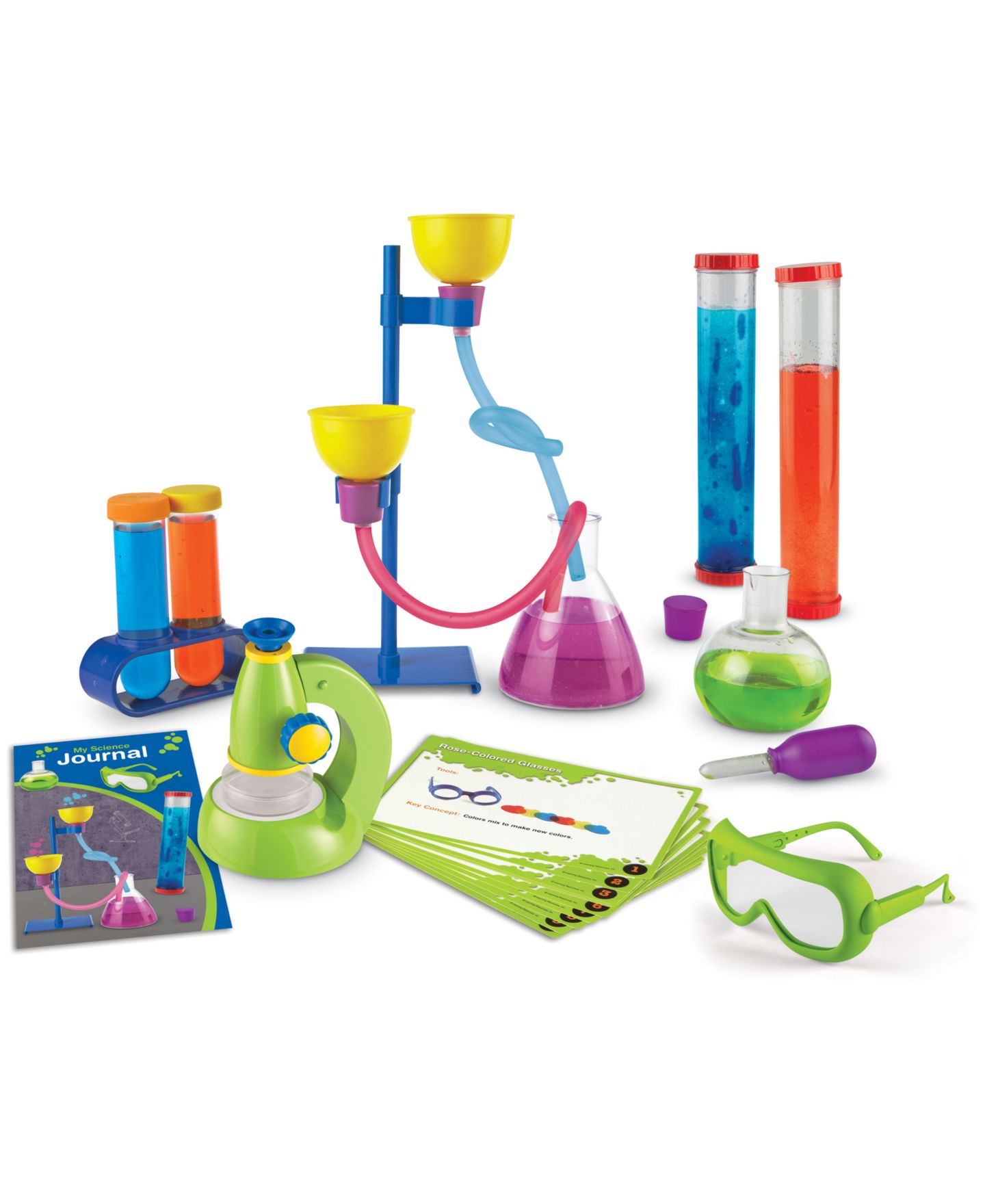 Детские игрушки Learning Resources Primary Science Activity Cards Lab Set, Ages 3+ — фото 16