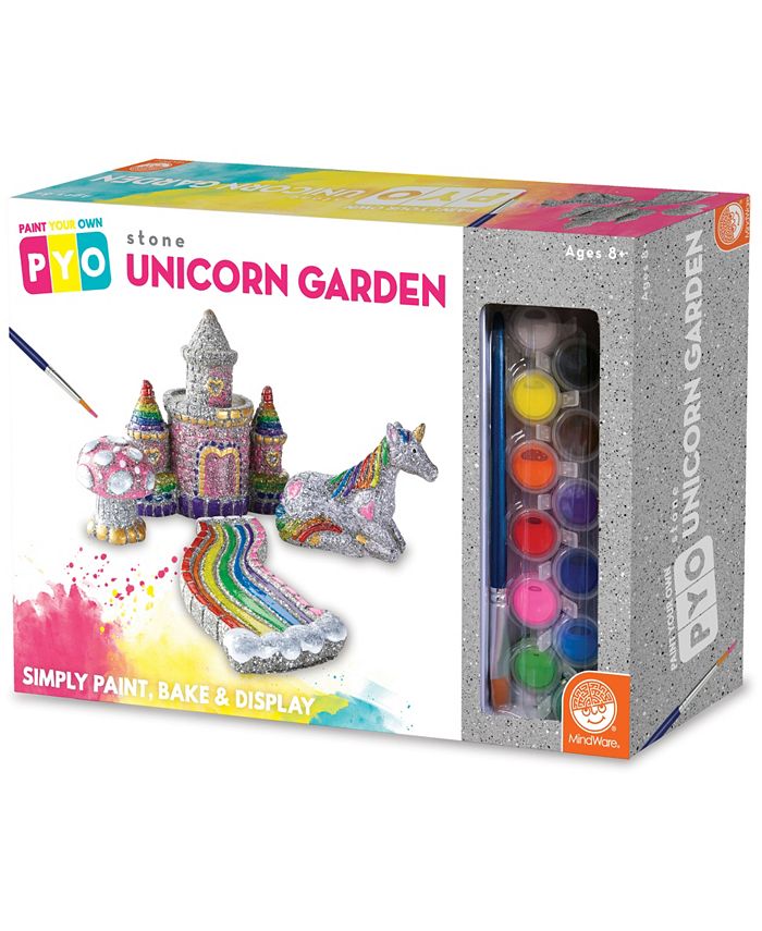 MindWare Paint Your Own Stone Unicorn Garden Macy's