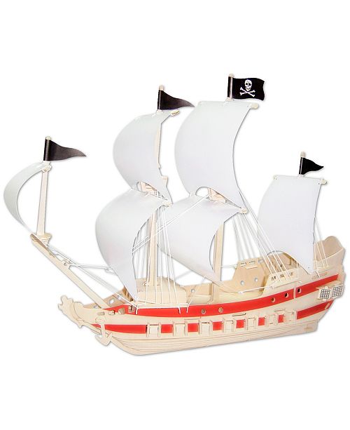 Puzzled Pirate Ship Natural Wood Puzzle Reviews Home Macy S