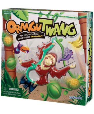Playmonster Orangutwang Kids Game - How Long Can He Hang Before He Goes Twaaang?