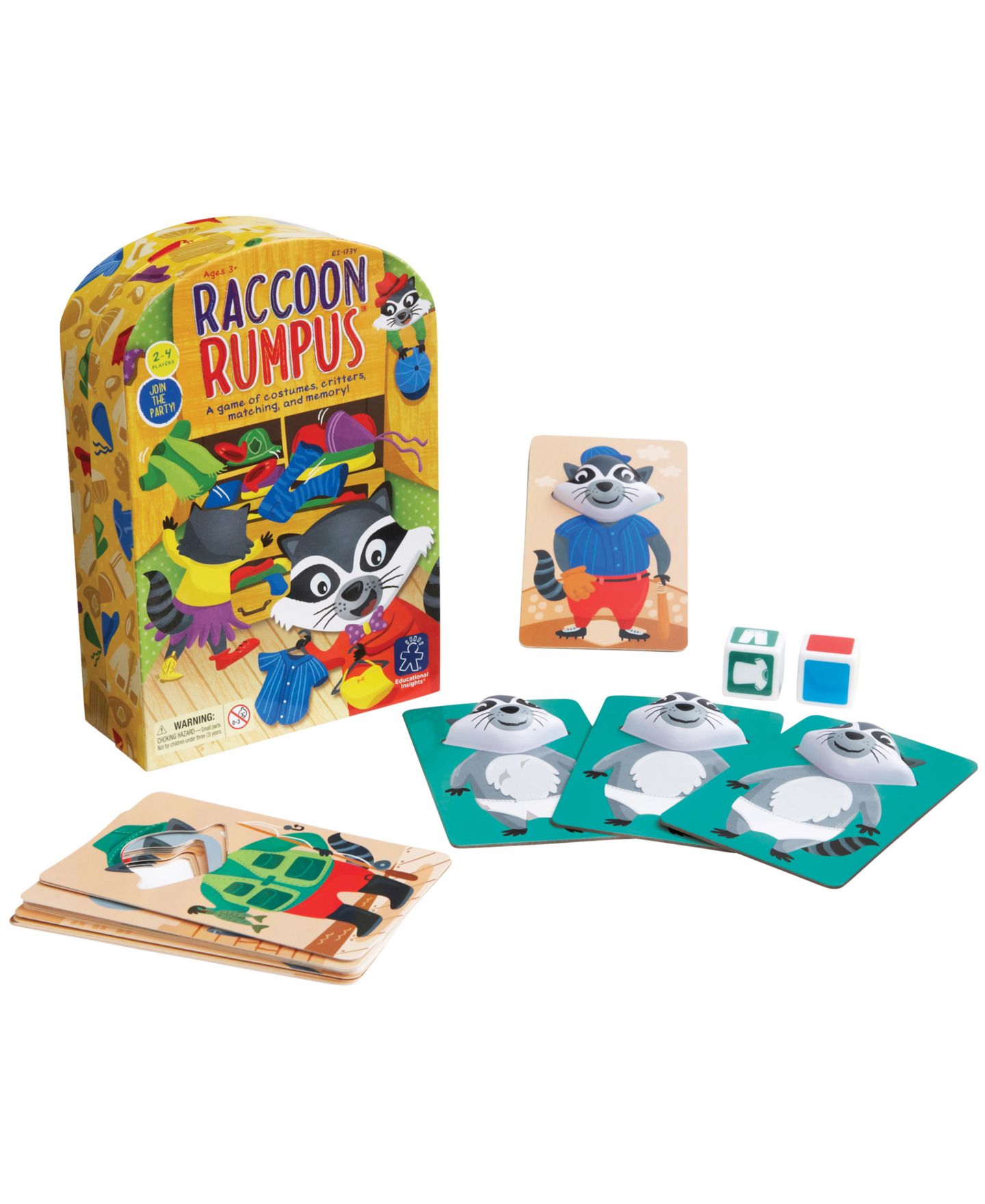 Детская игрушка Educational Insights Raccoon Rumpus — фото 9