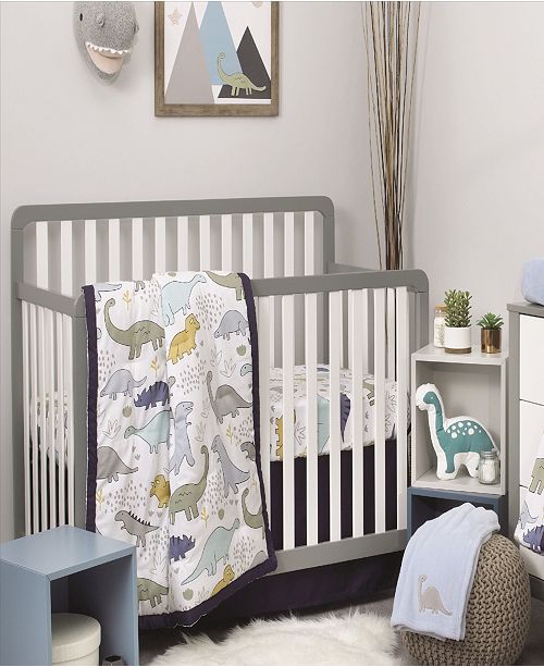 Nojo Little Dinosaurs 4 Piece Crib Bedding Set Reviews