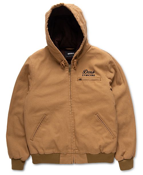 Deus Ex Machina Men S Franklin Hooded Jacket Reviews Coats