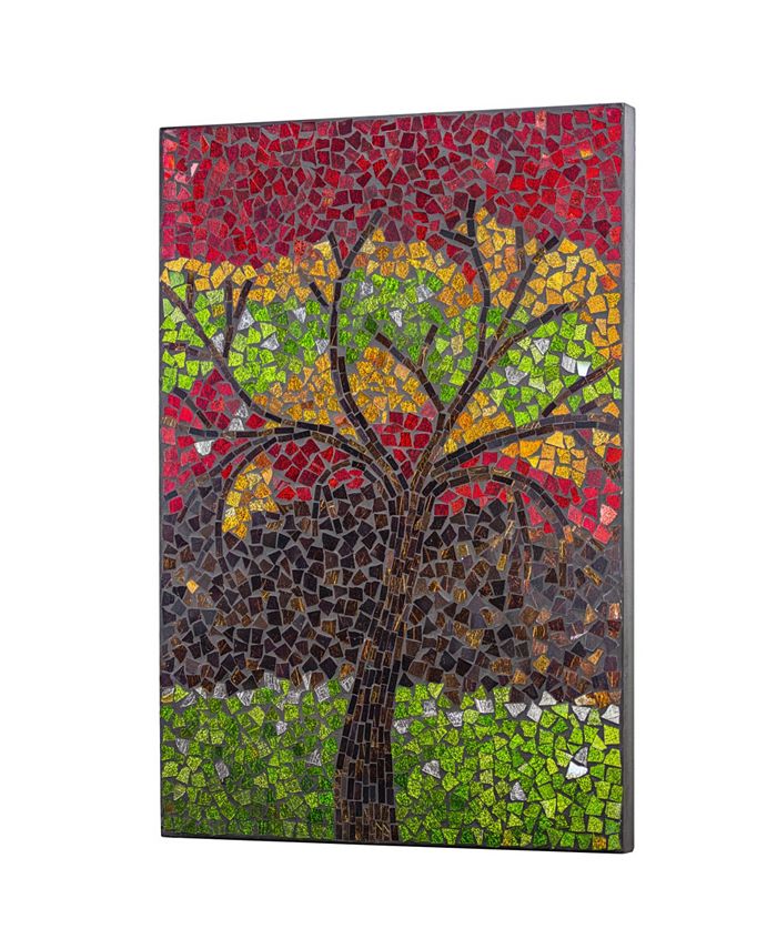 Crystal Art Gallery American Art Decor Tree Branches Crushed Glass