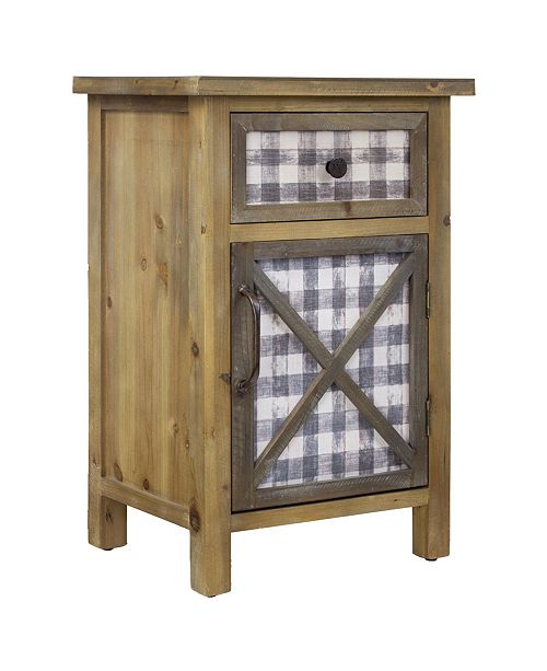 Crystal Art Gallery American Art Decor Farmhouse Nightstand End