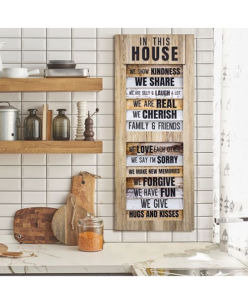 Crystal Art Gallery American Art Decor In This House Rules