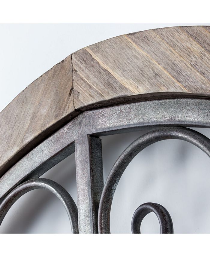 Crystal Art Gallery American Art Decor Rustic Wood Arched Wall Decor ...