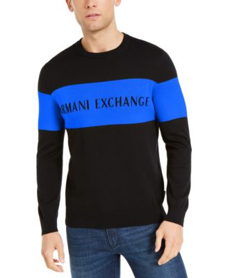 armani exchange sweater mens