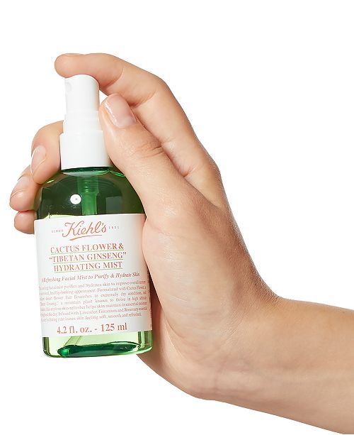 Kiehl's Since 1851 Cactus Flower & Tibetan Ginseng Hydrating Mist, 4.2