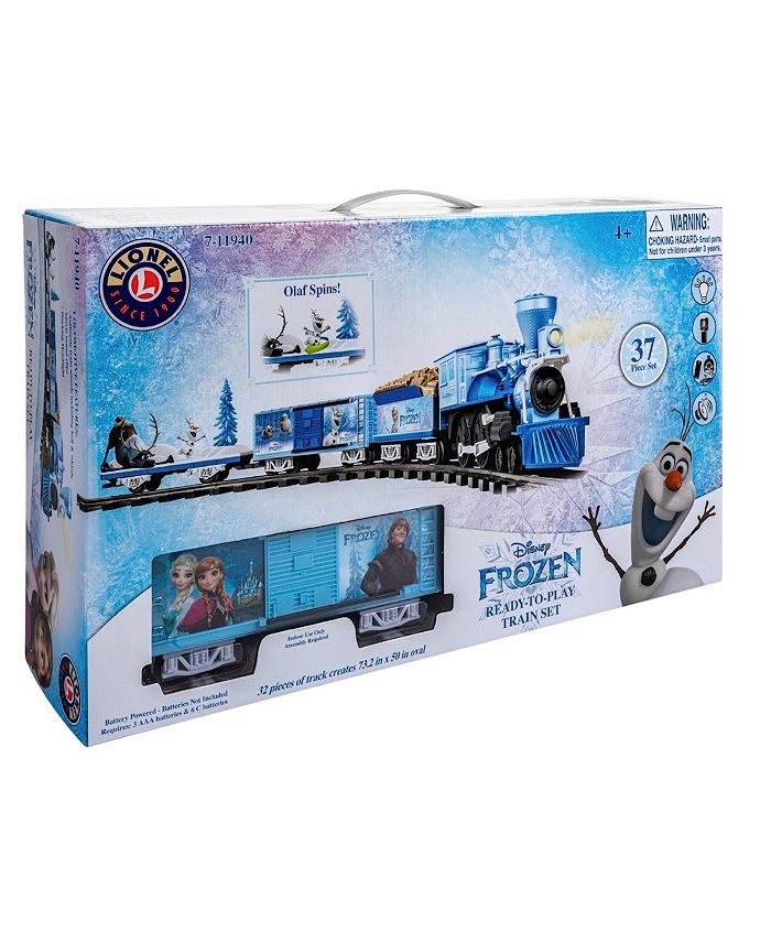 disney frozen train with caboose and tracks