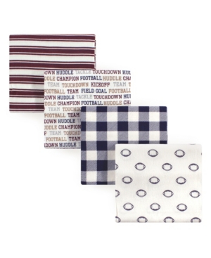 Hudson Baby Flannel Receiving Blanket 4-Pack