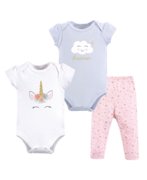 Little Treasure Baby Girl 2-Bodysuits and Pant