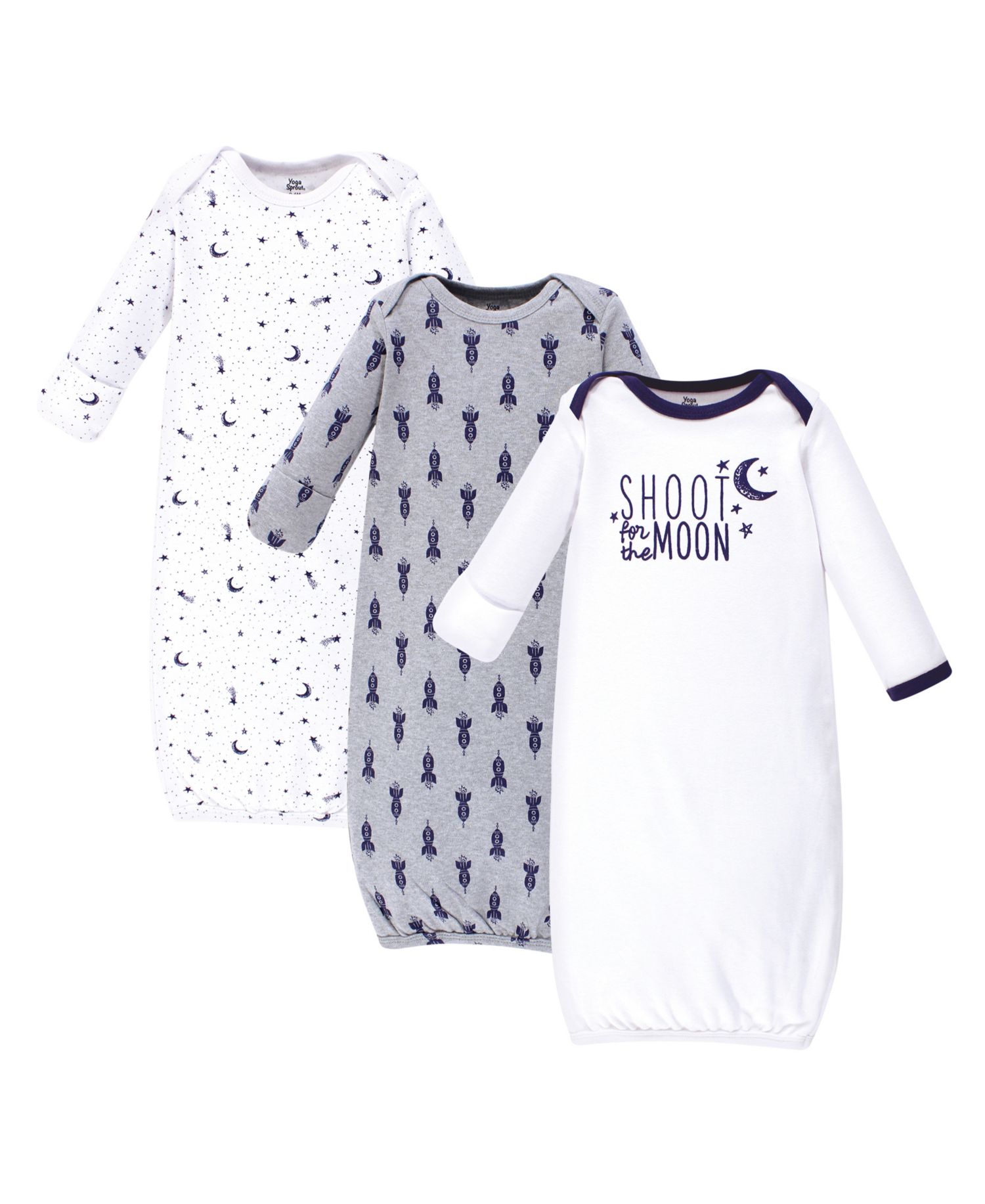 Easy-Fit Cotton Gowns