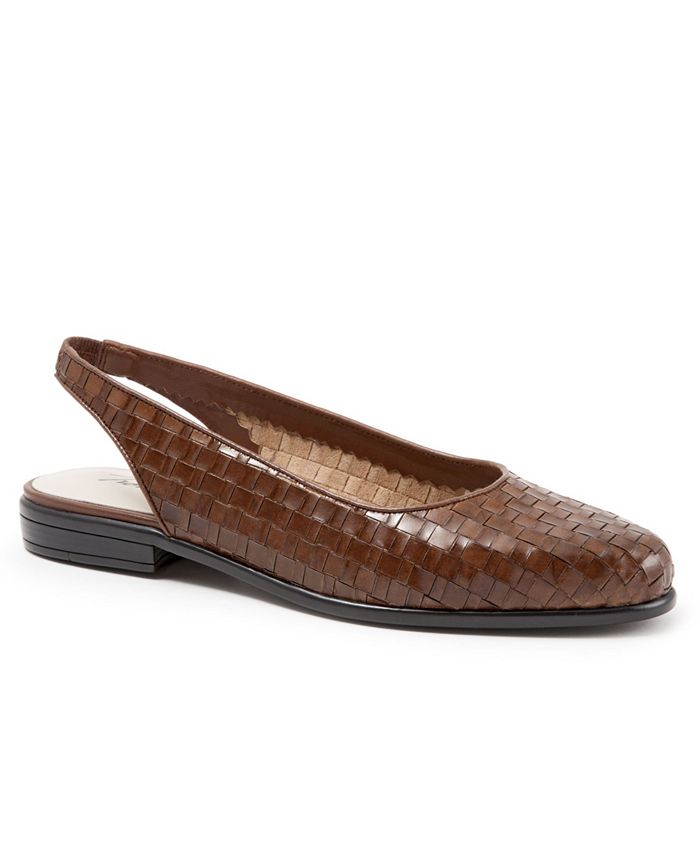 Trotters Lucy Sling Back Flats - Macy's