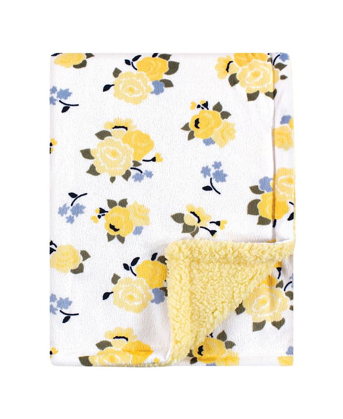 Luvable Friends Mink Blanket with Sherpa Backing Macy's