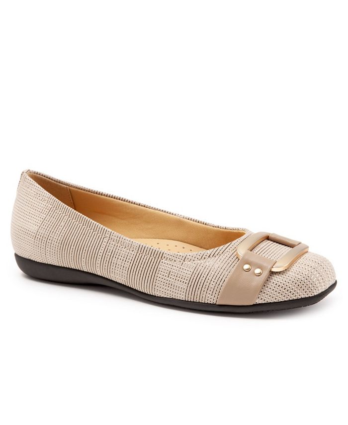 Trotters Sizzle Signature, Ballerine Donna, Nero, 36 EU