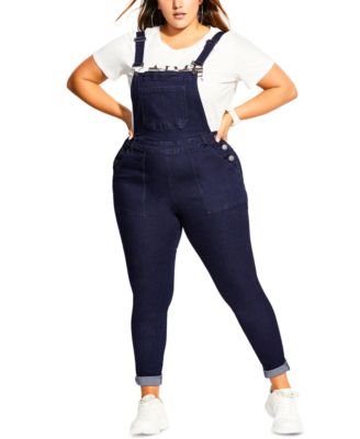 city chic denim overalls