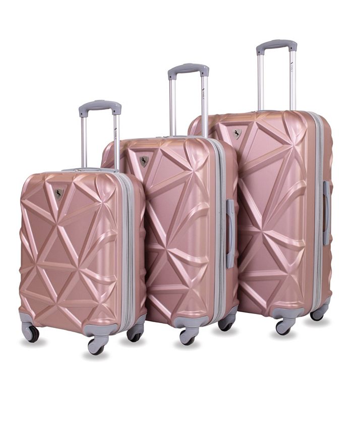 AMKA Gem 3Pc. Hardside Luggage Set & Reviews Luggage Sets Luggage