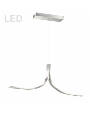 Dainolite 2 Light 26W Led Horizontal Pendant