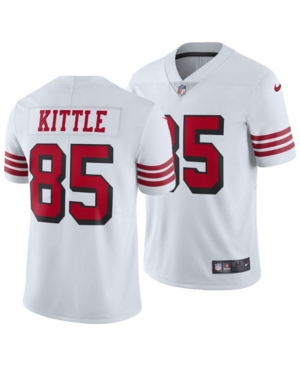 Nike Men S George Kittle San Francisco 49ers Limited Color Rush Jersey In White Modesens