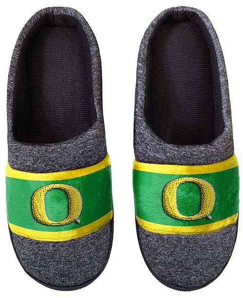 Forever Collectibles Oregon Ducks Poly Knit Slippers Reviews Sports Fan Shop By Lids Men Macy S