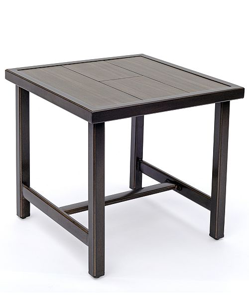 Furniture North Shore Outdoor End Table Created For Macy S Reviews Furniture Macy S
