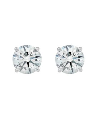 2 carat diamond studs macy's