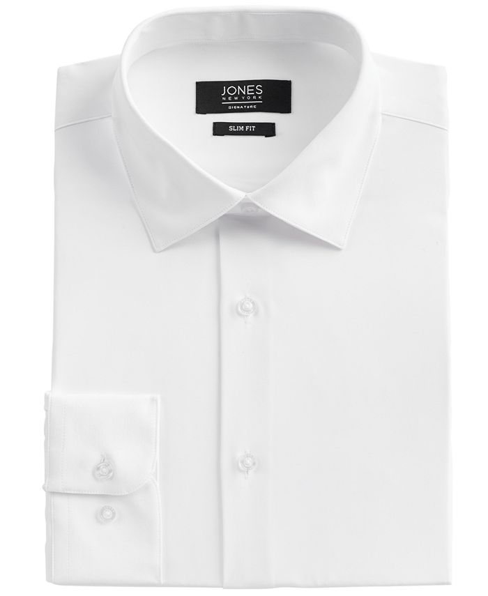 Jones New York Men's Solid Dress Shirt & Reviews - Dress Shirts - Men ...