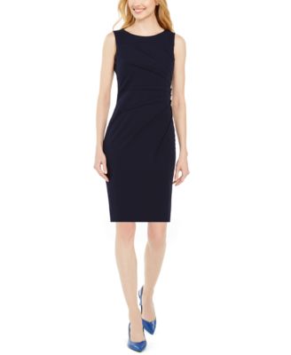 calvin klein petite black dress