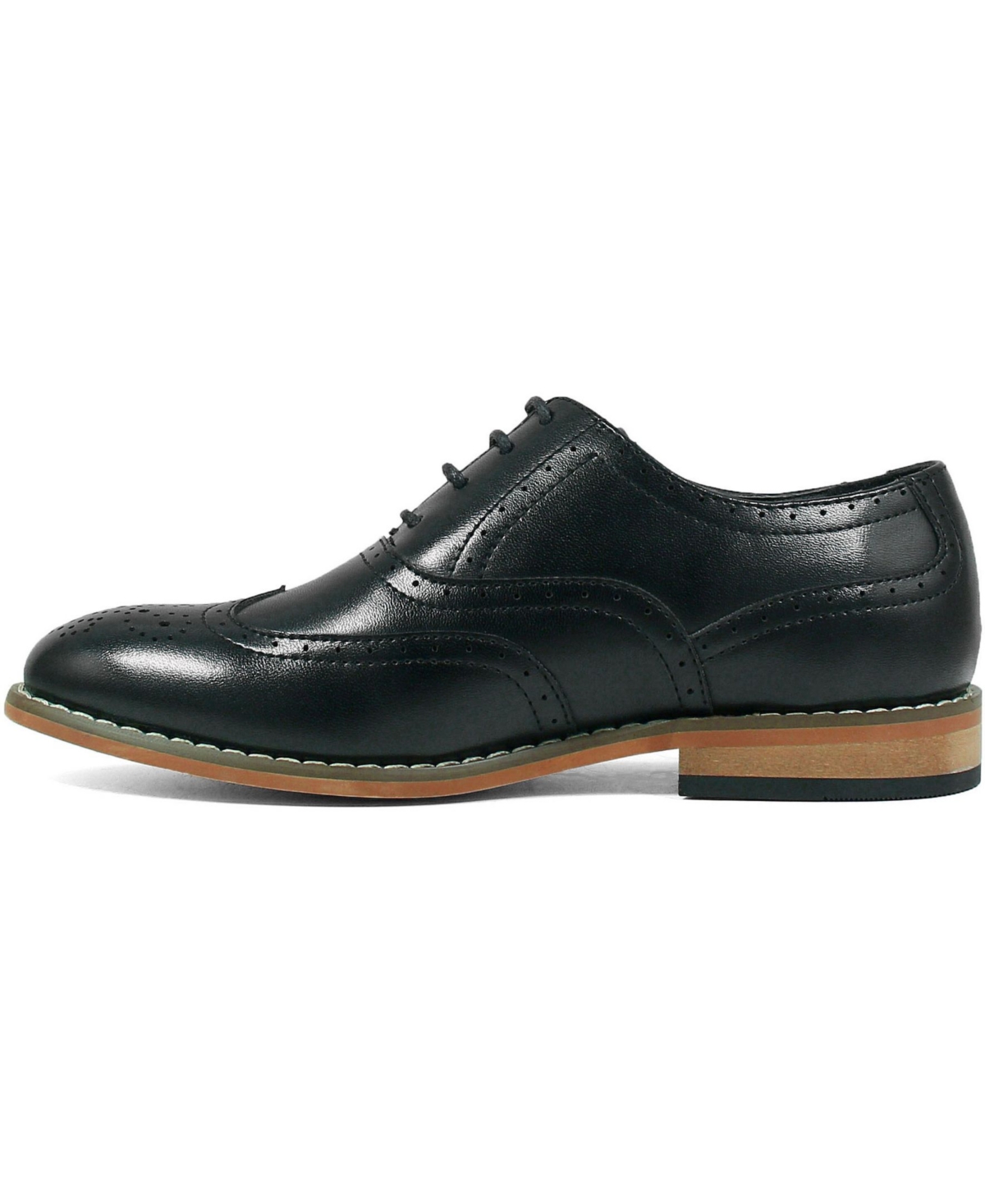 Stacy Adams Little Boy Dunbar Wingtip Oxford Shoe