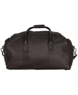 Colombian Leather 20" Single Compartment Top Load Travel Duffel Bag