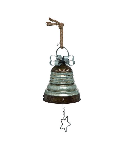 Trans Pac Small Silver Christmas Bell Decor Reviews All