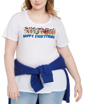 Modern Lux - Trendy Plus Size Disney Happy Everything Graphic T-Shirt