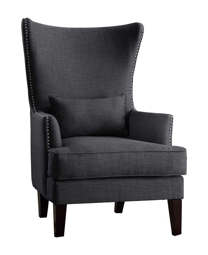 Homelegance Ceylon Accent Wingback Chair Macy's