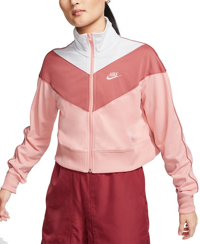 Nike Women's Sportswear Heritage Cropped Track Jacket & Reviews 