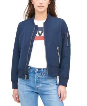 Levi's Women's Zip-Detail Bomber Jacket