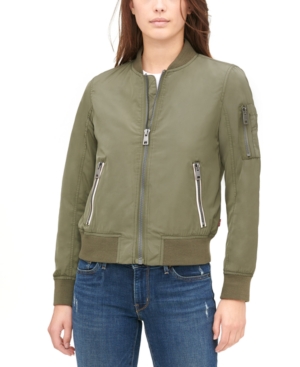 Levi's Women's Zip-Detail Bomber Jacket