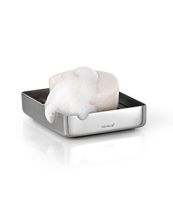 blomus - Stainless Steel Soap Dish - Polished - Nexio