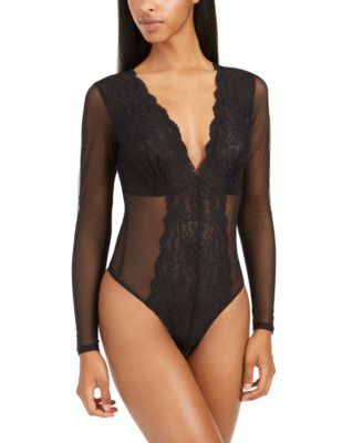 macys black bodysuit