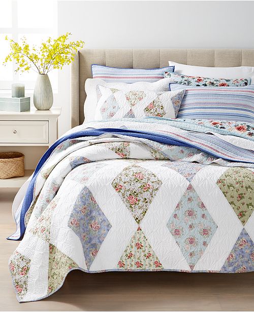 Martha Stewart Collection English Garden Quilt Collection Created