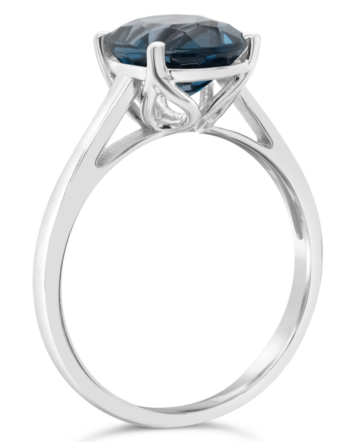 Amethyst (2-1/3 ct. t.w.) Ring in Sterling Silver. Also Available in Citrine (2-5/8 ct. t.w.) and(3 ct. t.w.) - London Blue Topaz
